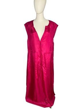 Hoss Intropia Silk Pink Dress